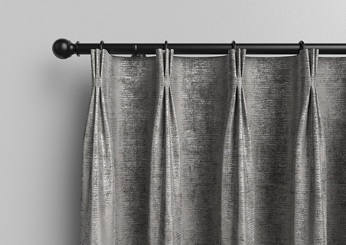 Anaconda, Metallic Grey - Made to Measure Curtains - Image 11